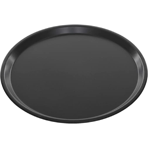 Generic-Metal-pizza-trays-for-kitchen-set-of-3-pieces---black-B097LKC3X6